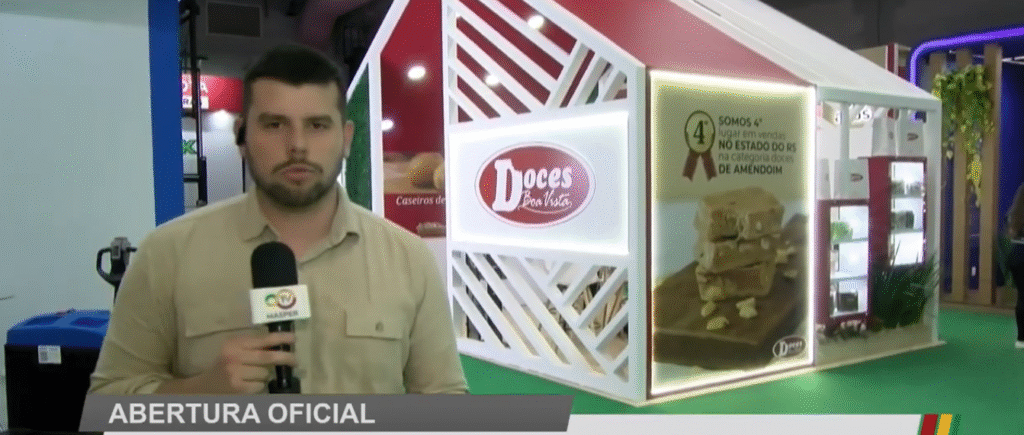 Masper TV acompanha abertura oficial da Expoagas 2025