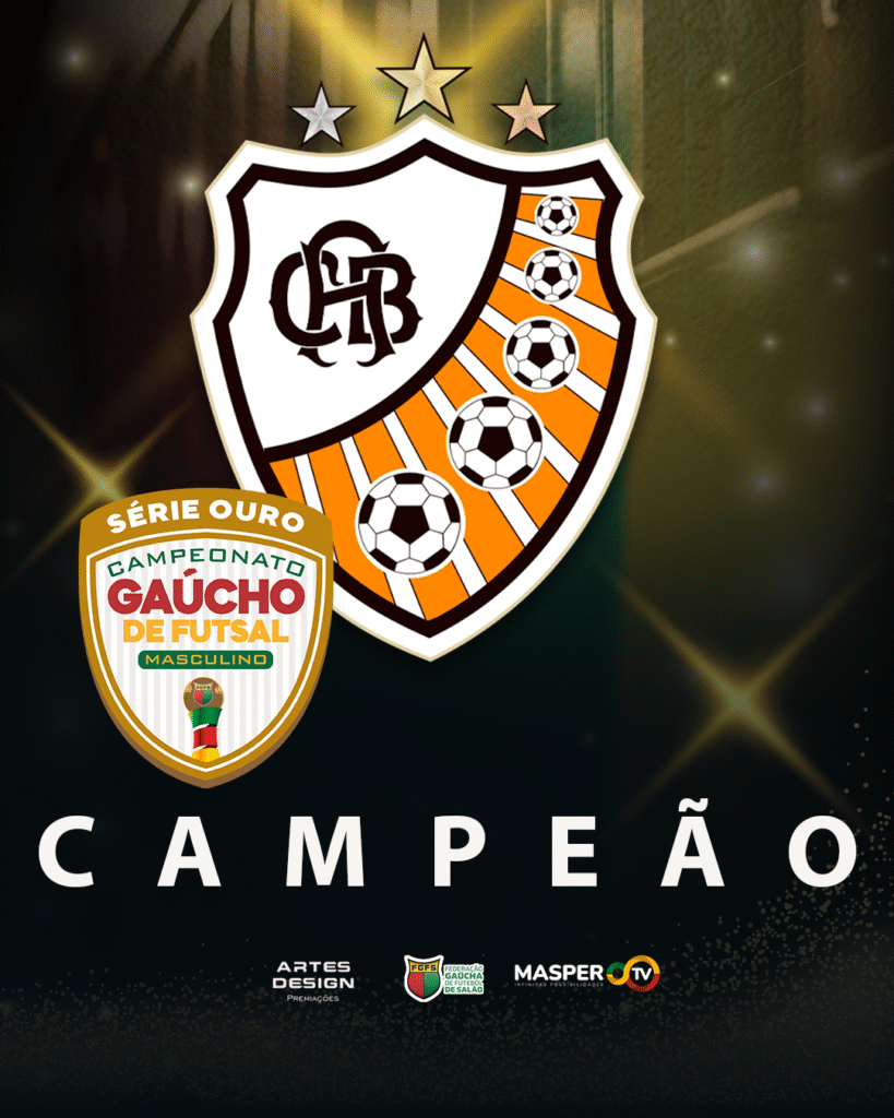 ACBF conquista o Campeonato Gaúcho de Futsal – Série Ouro 2025 com goleada sobre o SER Santiago