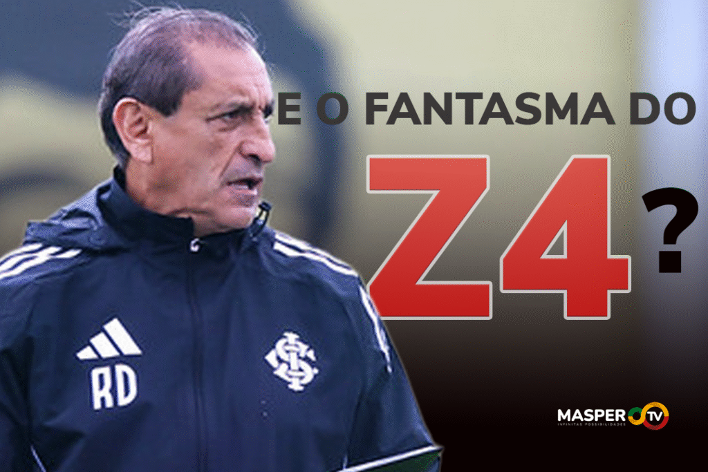 Internacional precisa de nove pontos para garantir permanência na Série A