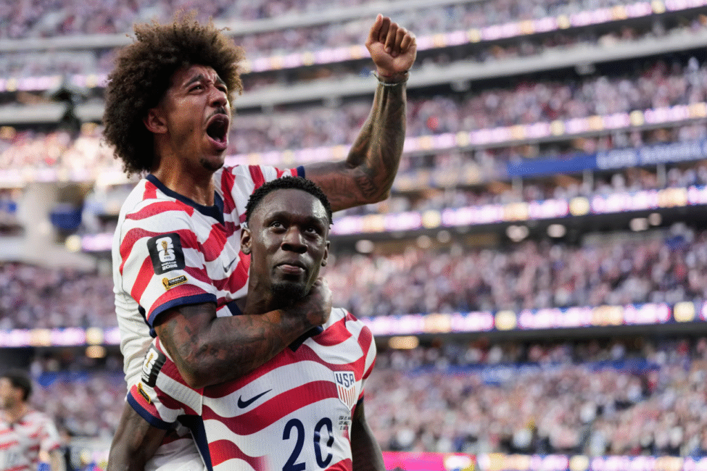 Estados Unidos atropelam o Paraguai e largam com vitória expressiva na Copa do Mundo