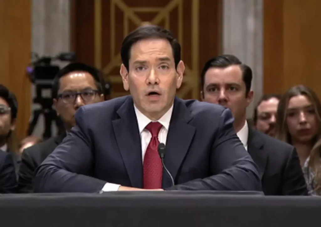 Marco Rubio responde Flávio Bolsonaro e reafirma posição dos EUA sobre novas tarifas ao Brasil